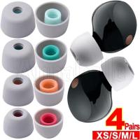 ราคา 4 คู่ XS/S/M/L หูฟังเปลี่ยนเคล็ดลับหูฟังสําหรับ Sony - Universal เปลี่ยนที่อุดหู - หูฟังทดแทนหูฟัง - หูฟัง Eartips Ear Cap - ปลอกป้องกันซิลิโคนอ่อนนุ่ม (28071988961)
