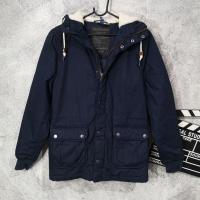 ราคา ผ้ามือสอง เสื้อกันหนาวแขนยาวมีฮู้ด H&M (24122345614)