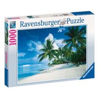 ราคา Used Ravensburger South Seas, Bora Bora Puzzle (1000-Piece) จิ๊กซอว์ ชายหาด ทะเล (46451734316)