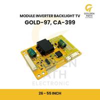 ราคา [WHOLESALE] UNIVERSAL LED TV Inverter 26"-55" INCH Gold-97Es / CA-399 / 26"-55" LED TV Backlight Inverter Driver CA399 (47402839085)
