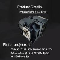 ราคา ELPLP95 V13H010L95 โปรเจคเตอร์เปลี่ยนโคมไฟและหลอดไฟสําหรับ EPSON EB-2055/EB-2065/EB-2155/EB-2155W/EB-2165W/EB-2245U/EB-2250/EB-2250U โปรเจคเตอร์ (49553081367)