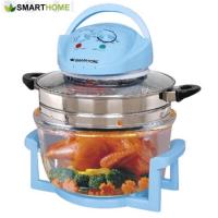 ราคา SMART HOME] Halogen Oven เครื่องอบลมร้อน ขนาด 12 ลิตร รุ่น MV-008 สีฟ้า (5833166220)