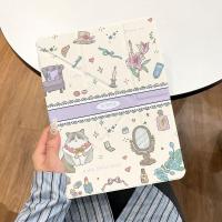 ราคา [สําหรับiPad Air 6] เคสiPad Gen10 2022 Air5 Gen9 Pro11 Air3 อะคริลิคGen8 Gen7 Gen6 Gen5 Air2 Pro 9.7 กระจกแมวY-รูปiPad Cover (25337401240)