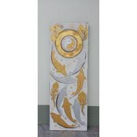 ราคา ภาพวาดปลาคาร์ฟ8ตัวปิดทองคำเปลว/เงินเปลวขนาด35×100cm (7086741971)