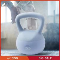 ราคา ส่งจากกรุงเทพ [เคตเทิลเบลนุ่มมือ] เคตเทิลเบล 2 กิโลกรัม ออกแบบเพื่อมือผู้หญิง จับกระชับ ฝึกความแข็งแรง (42213927995)