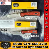 ราคา มีดพับBuck Vantage Avid ด้ามจับRosewood Dymondwood ขนาดใหญ่(346) ขนาดเล็ก(341) ของแท้ Made in USA (19393251339)