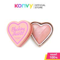 ราคา Makeup Revolution Blushing Hearts Triple Baked Blusher 10g #Peach Pink Kisses. (4443567439)