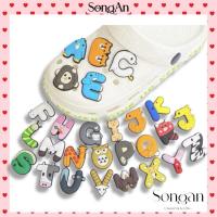 ราคา สติ๊กเกอร์สําหรับ 2D slippers พร้อม FUNNY CARTOON LETTERS ติดรองเท้าแตะ รองเท้าแตะ CROCODILE FOR KIDS - SONGAN (25244521001)