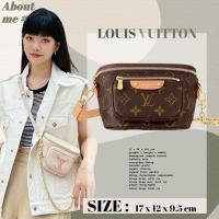 ราคา หลุยส์วิตตอง Louis Vuitton MINI BUMBAG กระเป๋าถือ LV New Arrival กระเป๋าคาดเอวสุภาพสตรี (27071667261)