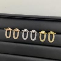 ราคา Pig Nose H Letter ต่างหูเพชรเต็มสไตล์คลาสสิก Seiko ต่างหูต่างหู (47651065754)