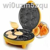 ราคา 2021 latest 24-hour online customerservice☒เครื่องทำแพนเค้ก Pancake Maker 6 ชิ้น แบบพิมพ์รูปดอกไม้และสัตว์การ์ตูน Yellow (13526341994)