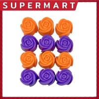 ราคา SUPERMART พิมพ์ซิลิโคนกุหลาบ 3 ซม. คละสี (1*12) #2203528 (26852317297)