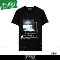 ราคา 7th Street เสื้อยืด Black Label รุ่น B-EOB (ดำ) ของแท้ (2380870579)