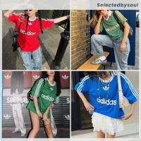 ราคา [พร้อมส่ง] Adidas Adicolor Tee / Adidas Stripe Jersey ของแท้100% ✨ นำเข้าจากเกาหลี (26902308159)