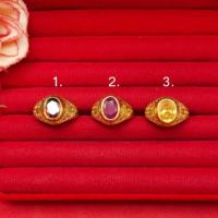 ราคา แหวนงานดิบทองเหลือง พลอยสี โกเมน ทับทิม บุษราคัม ใส่เสริมบารมี งานดิบไม่ได้ชุบ ทองเหลืองโบราณ ใส่ได้ทุกโอกาส พร้อมส่ง (42556262941)