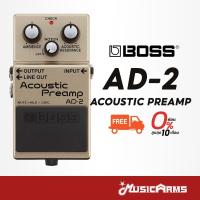 ราคา Boss AD-2 Acoustic Preamp เอฟเฟคกีตาร์ Boss AD2 เอฟเฟคกีตาร์โปร่ง MusicArms (29472489147)