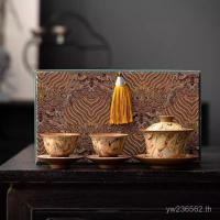 ราคา มือวาดบริสุทธิ์ที่ทําด้วยมือสไตล์จีนภาพวาดสีน้ํามันหนึ่งหม้อปกชาม เคลือบด้านล่าง สีของขวัญย้อนยุคสามเท่านั้นสองถ้วยถ้วยชา CFWL (46303062270)