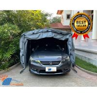 ราคา เต็นท์จอดรถ โรงจอดรถสำเร็จรูปพับเก็บได้ CARSBRELLA รุ่น RAINBOW ไซส์ L สำหรับรถที่มีขนาดกลาง (4795478685)