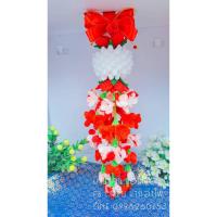 ราคา พวงมาลัยไหมพรมคล้องกระจกรถ (25773968112)