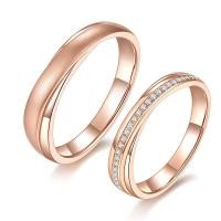 ราคา แหวนคู่ แหวน แหวนแต่งงานPAIR ทองคำและเพชร ดีไซน์สวยงามสำหรับคู่รัก (51253388014)