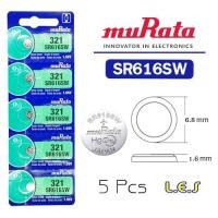 ราคา ถ่านกระดุม Murata 321 / SR616SW Watch Battery Button Coin Cell (ลดล้างสต๊อก) 50% (1246809981)