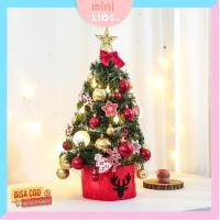 ราคา ต้นคริสต์มาสขนาดเล็ก 60 ซม. พร้อมอุปกรณ์เสริมและไฟ นํา / ชุดต้นคริสต์มาส 60 ซม. พร้อมไฟดาว นํา / อุปกรณ์ต้นคริสต์มาสครบ 60 ซม. ไฟ นํา (25138126930)