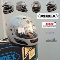 ราคา หมวกกันน็อคINDEX 811 I-SHIELD แว่น2ชั้น สีเทาเงา​ สีแดง (พร้อมส่ง)​ (20189313935)