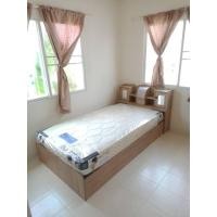 ราคา เตียงนอน 3.5 ฟุต พร้อมที่นอนสปริง (5737574157)