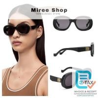ราคา Loewe Oval Sunglasses in acetate LW40103U (23867052839)