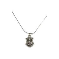 ราคา TANITTgems สร้อยคอทองคำขาวประดับจี้นกฮูก - White/Gold (216726877)