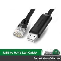 ราคา UGREEN รุ่น CM204 USB M to RJ45 M Console Cable 1.5 - 3 M สาย USB ,สายเเลน (40624889591)
