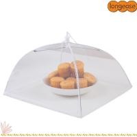ราคา ยาว ฝาครอบอาหาร,เครื่องดูดควันผักสีขาวมัลติฟังก์ชั่น,ผ้าคลุมโต๊ะแบบใช้ซ้ําได้พับได้ป้องกันแมลงวันแมลงฝาครอบสําหรับห้องครัว (47002017395)