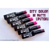 ราคา City Color Be Matte Lipstick