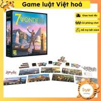 ราคา [กฎหมายเวียดนาม] Boardgame 7 Wonders เกม 7 Wonders เวอร์ชัน 7 Wonder 2023 2-67102 (40901800030)