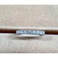 ราคา แหวนเพชรแถว น้ำ 99-100 สะอาด เพชร 0.27 ct wg 2 กรัม ราคา 9,900 บาท (4382071710)