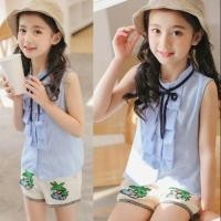 ราคา ชุดเซ็ทเสื้อกางเกงเด็กโต แฟชั่นสไตส์เกาหลี (1552023366)