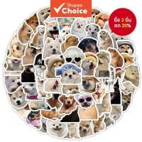 ราคา 100ชิ้นสัตว์เลี้ยงน่ารัก มีมี่ สุนัขสมจริงกันน้ํากราฟฟิตีสติกเกอร์สําหรับหมวกกันน็อคจักรยานมือ (29453116121)