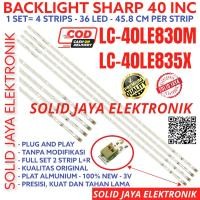 ราคา LED TV Backlight Sharp LC 40LE830 40LE835 40LE830M 40LE835X LC40LE830M LC40LE835X BL SMD Strip 40 นิ้ว 40LE LC835L LC830-40L LC830 tta12 (56103079227)