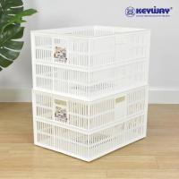 ราคา ตะกร้าพลาสติกสีขาวอเนกประสงค์ KEYWAY รุ่น DT-48 (25015581532)