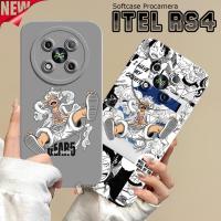 ราคา เคส HP ล่าสุด Itel RS4 2024 - Pro Camera Softcase - ANIME LUFFY GEAR 5 Motif - วัสดุใสยางยืดหยุ่น - ปลอก RS4 Silicone itel - โทรศัพท์มือถือทุกประเภท (41505753823)