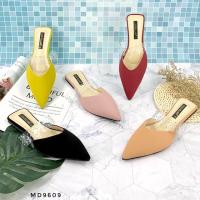 ราคา พร้อมส่ง☺️ รองเท้าสลิปเปอร์หัวแหลมไซส์ใหญ่ Bigsize 41-44 (4834245374)