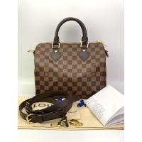 ราคา New Louis Vuitton Speedy 25 Bandouliere Damier DC 2019 อุปกรณ์ ถุงผ้า สาย กุญแจ สำเนาใบเสร็จ >>> 42,745 Free Ems (6936110543)