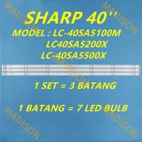 ราคา ใหม่ LC-40SA5100M led TV backlight LC-40SA5200X sharp 40 นิ้ว LC-40SA5500X lc40sa5200 LC-40SA5100 3 ชิ้น ต่อชุด (50252837545)