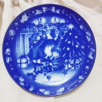 ราคา จานเซรามิค จานโชว์ ลายคริสมาสต์ สภาพดี จากญี่ปุ่น (29312598736)