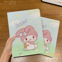 ราคา ของมาใหม่ เคสสำหรับไอแพด ตุ๊กตา กระต่าย กินชานม เคสช่องใส่ปากกา for iPad Mini7/6/5/4 Air5/4/3/2/1 Gen11/10/9/8 Pro11/13 (45502402417)