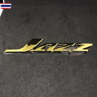 ราคา โลโก้ ตัวอักษร ตัวหนังสือ JAZZ ตัวนูน 3D สีทอง สำหรั Honda Jazz ขนาด 15 x 2.7 เซนติเมตร (42873786339)