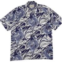 ราคา เสื้อเชิ้ตฮาวายลายปลาคราป (4529300655)