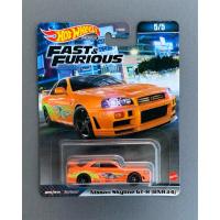 ราคา Hot Wheels Premium Nissan Skyline GTR (BNR34) Fast And Furious R34 (25175249844)