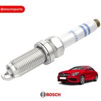 ราคา หัวเทียน Benz CLA C117 ( 2013 - 2019 ) เครื่อง M270 ชุด 4 หัว อายุการใช้งาน 120,000 กม Iridium Type Spark Plug BOSCH VA6 (25261573041)