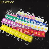 ราคา ZENITHX 20 ชิ้น COB Light, กันน้ํา Super Bright Led โมดูล, ไฟเตือน 12V 24V สีขาวสีแดงสีเขียวสีฟ้าสีเหลืองสีชมพู Luminous Backlight โมดูลรถบรรทุกด้านข้าง Marker (42327291301)